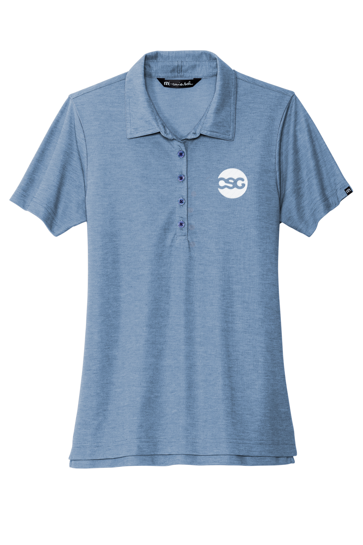 Travis Mathew Ladies Oceanside Heather Polo