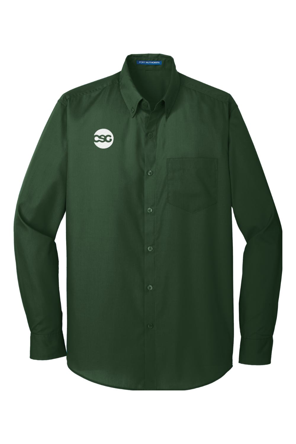 Port Authority Long Sleeve Carefree Poplin Shirt
