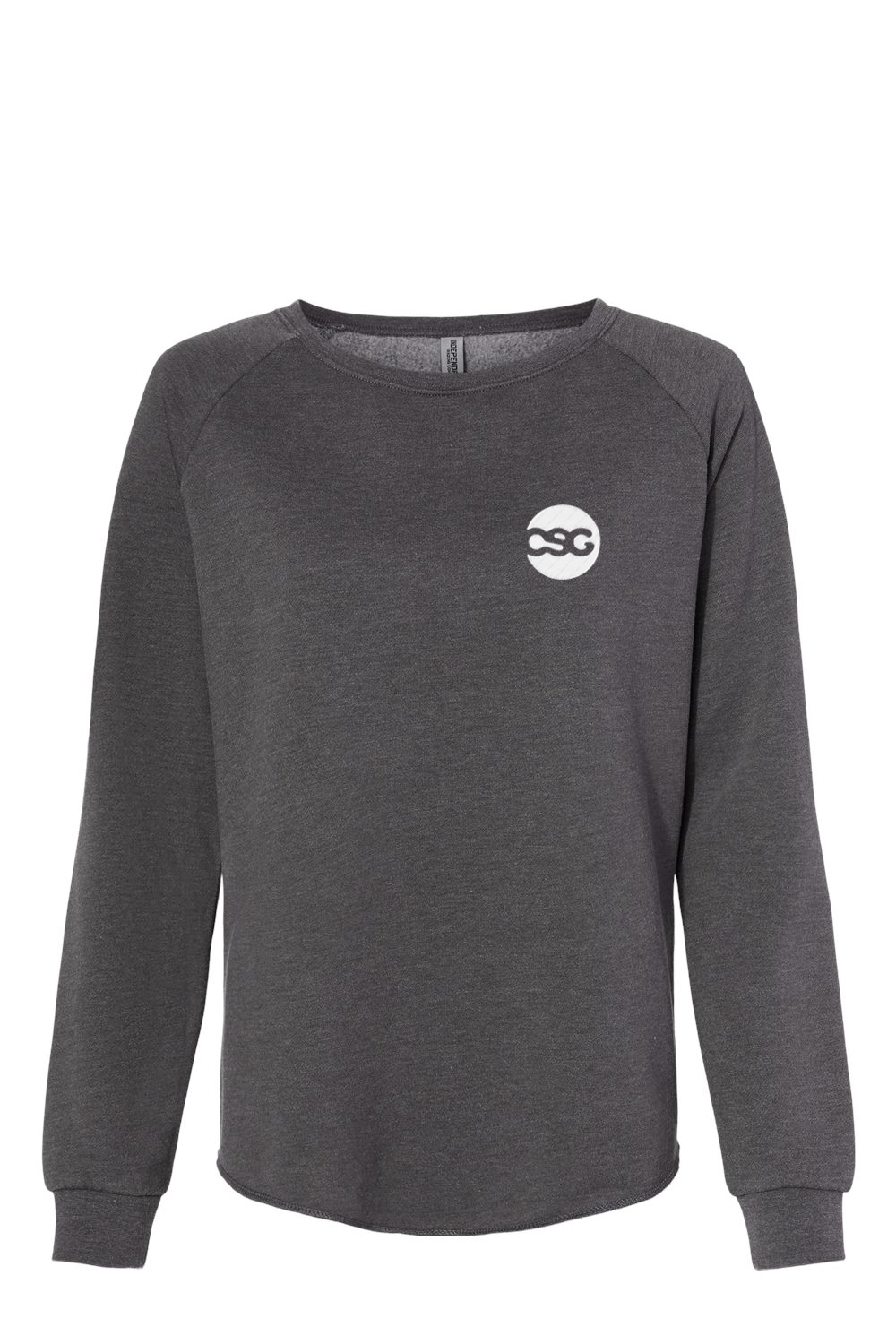 Independent Trading Co. Women's California Wave Wash Crewneck Sweatshirt