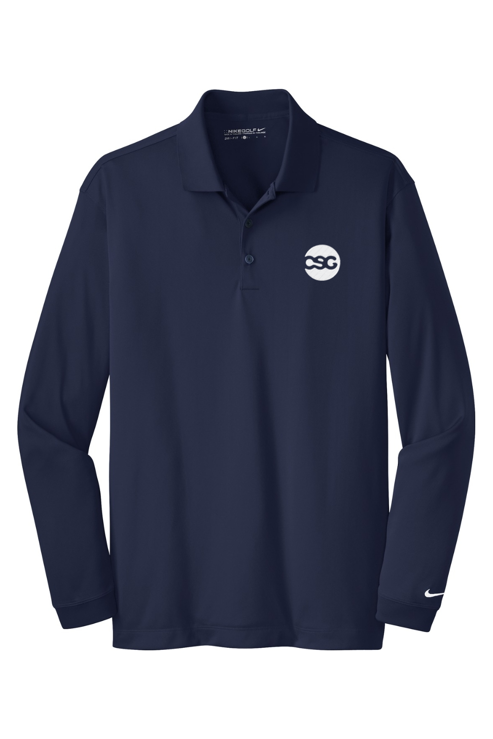 Nike Long Sleeve Dri-FIT Stretch Tech Polo