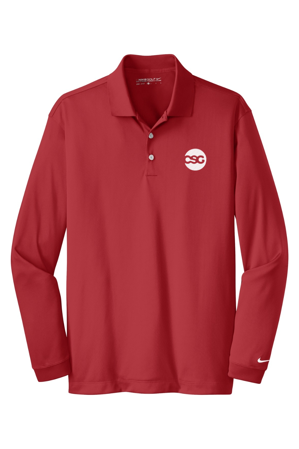 Nike Long Sleeve Dri-FIT Stretch Tech Polo