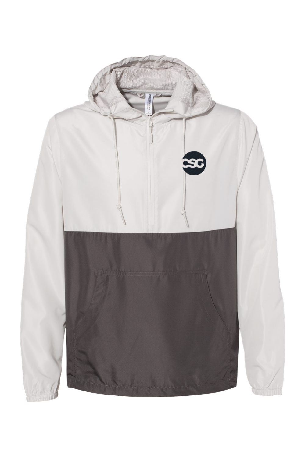 Independent Trading Co. Unisex Lightweight Quarter-Zip Windbreaker Pullover Jacket