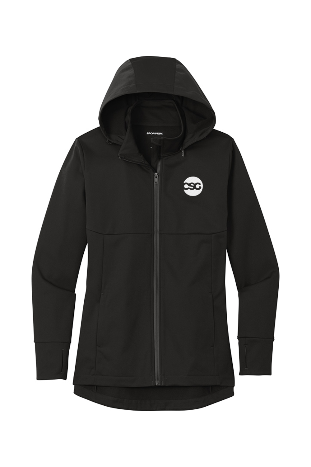 Sport-Tek Ladies Hooded Soft Shell Jacket