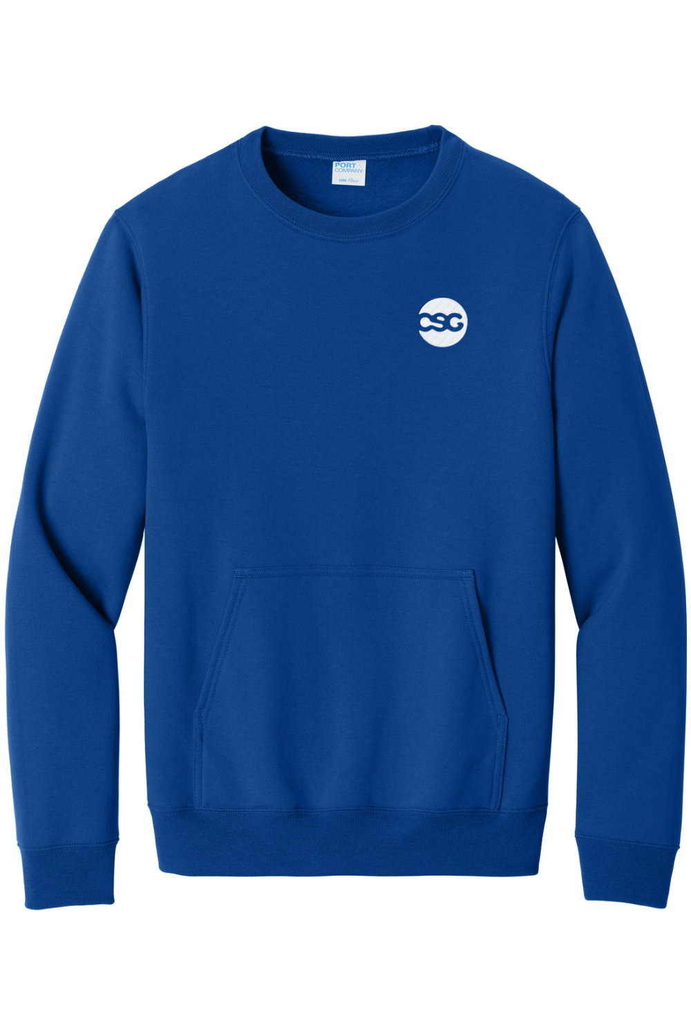 Port & Company Core Fleece Crewneck Pocket Sweatshirt