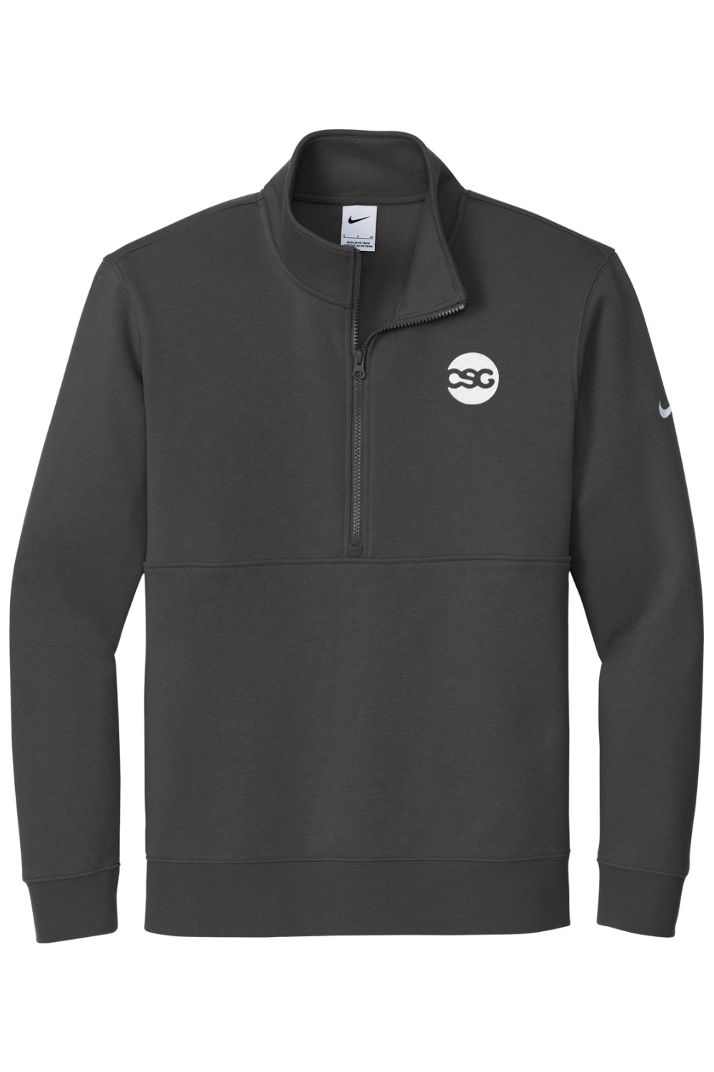 Nike Club Fleece Sleeve Swoosh 1/2-Zip