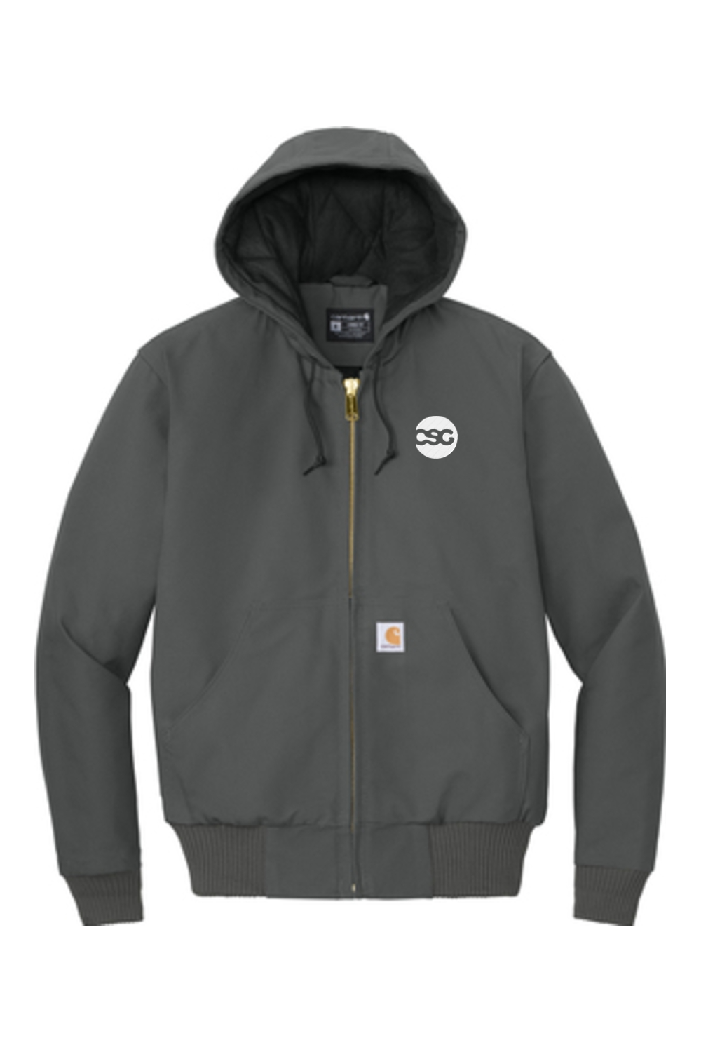 Carhartt Quilted-Flanne-Lined Duck Active Jac