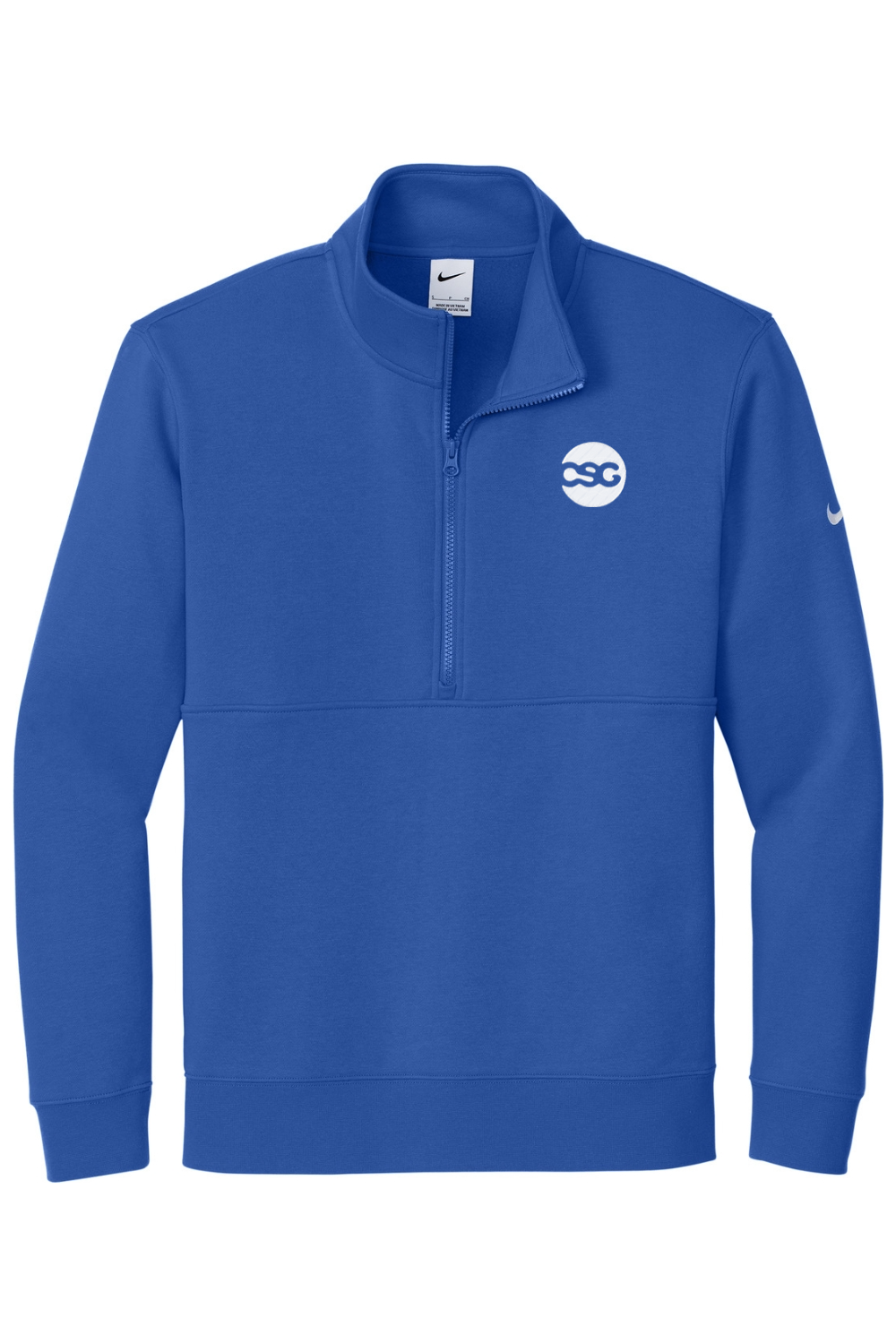Nike Club Fleece Sleeve Swoosh 1/2-Zip