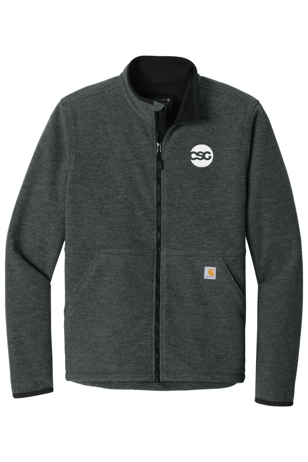 Carhartt Textured Full-Zip Fleece Jacket Men's