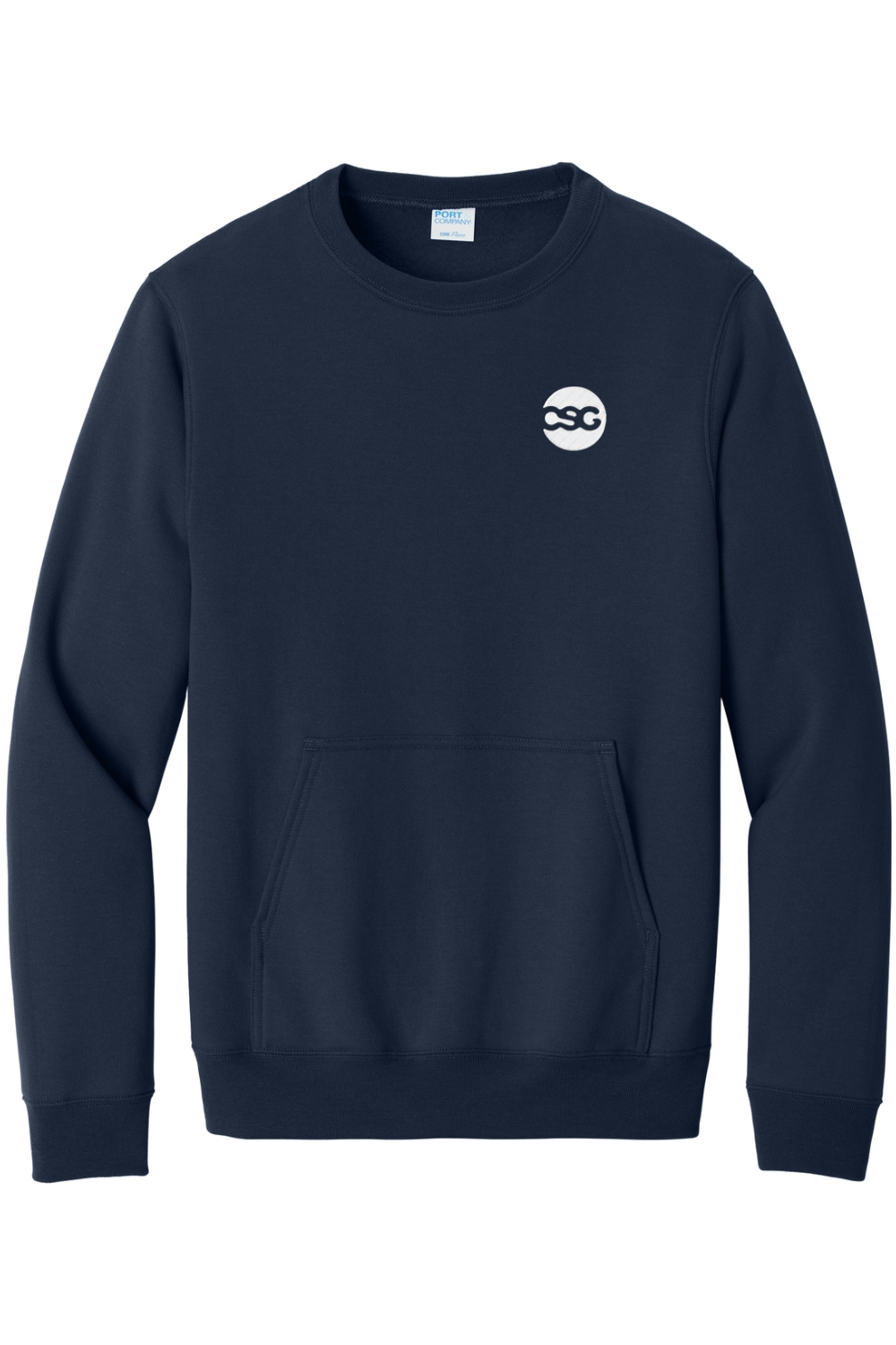 Port & Company Core Fleece Crewneck Pocket Sweatshirt