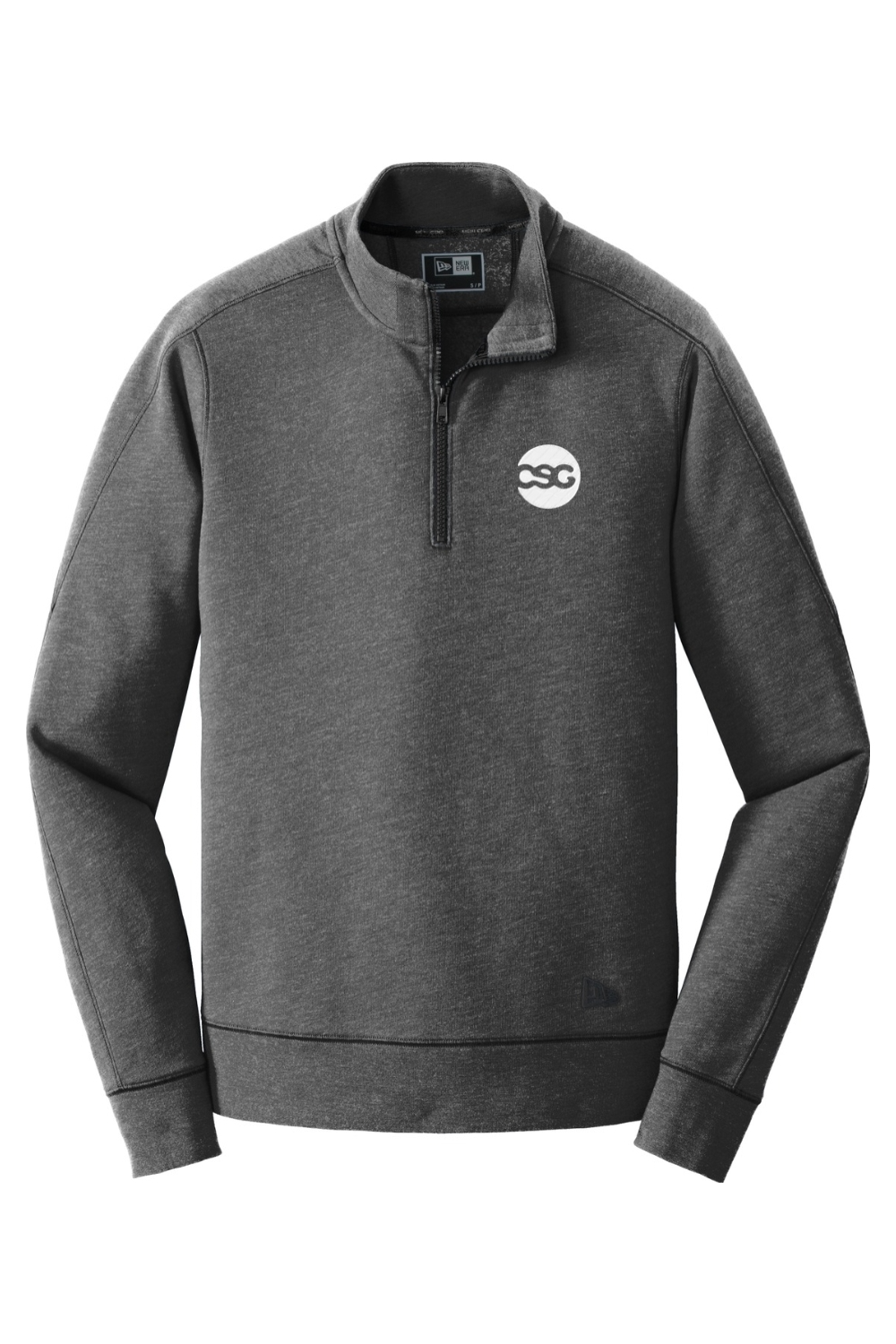 New Era Tri-Blend Fleece 1/4-Zip Pullover