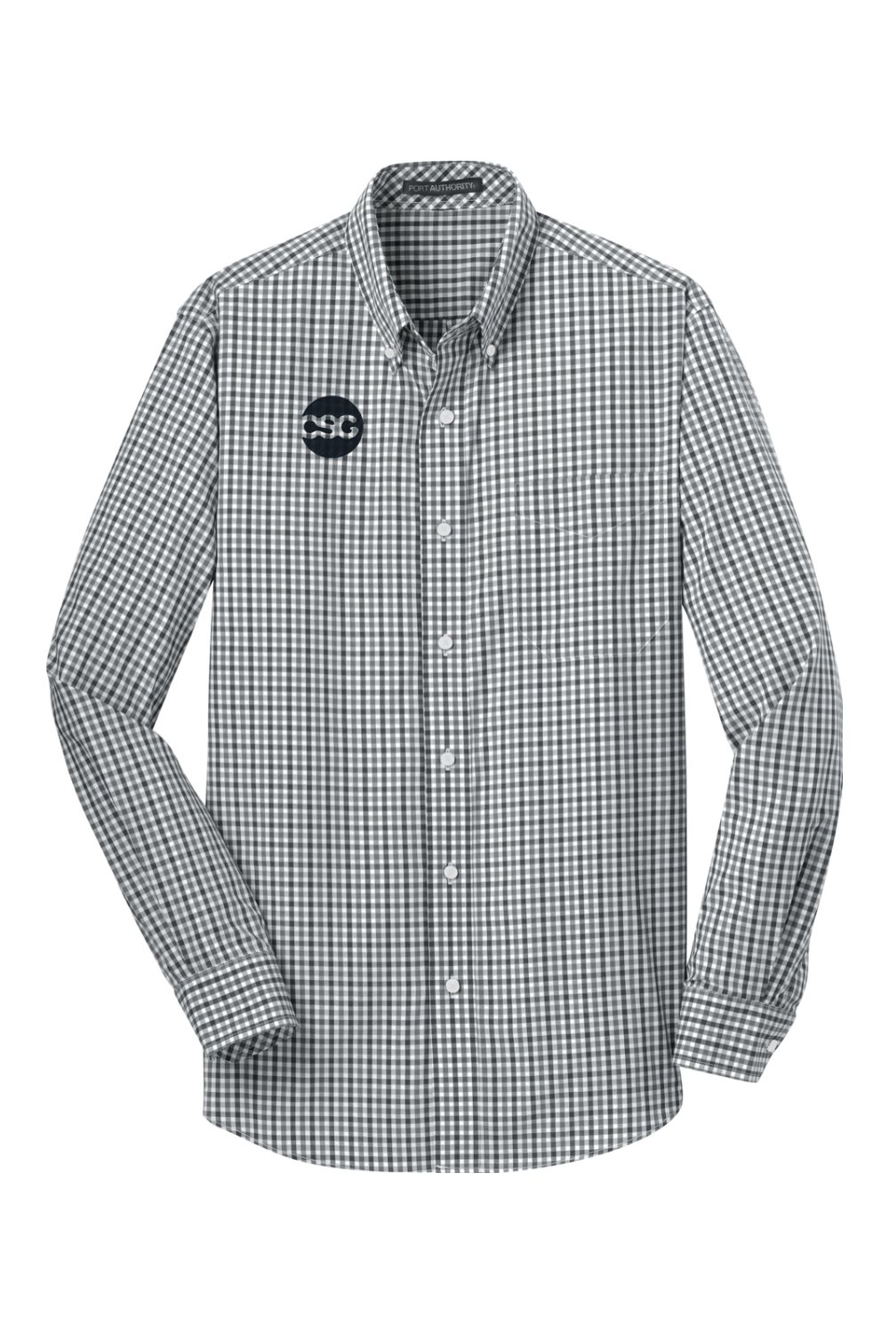 Port Authority Long Sleeve Gingham Easy Care Shirt