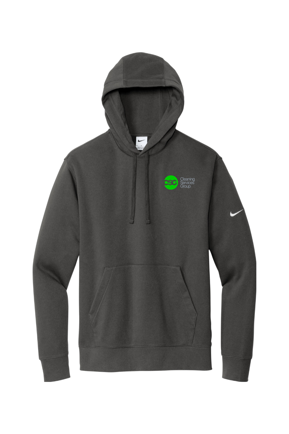 Nike Club Fleece Sleeve Swoosh Pullover Hoodie