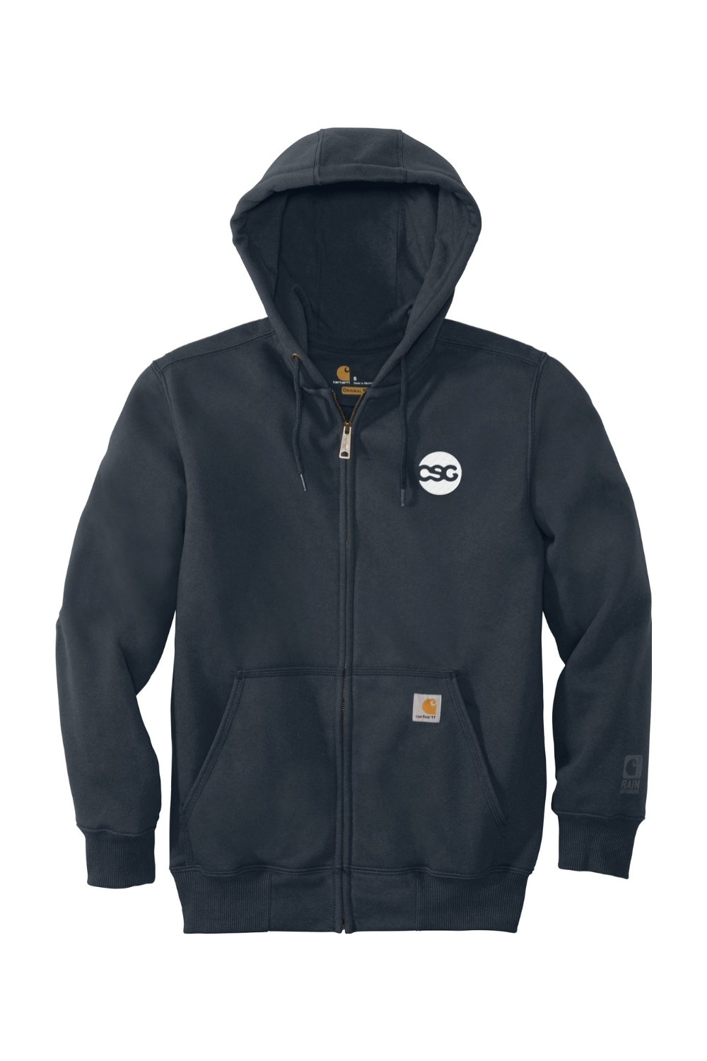 Carhartt Rain Defender Paxton Heavyweight Hooded Zip-Front Sweatshirt