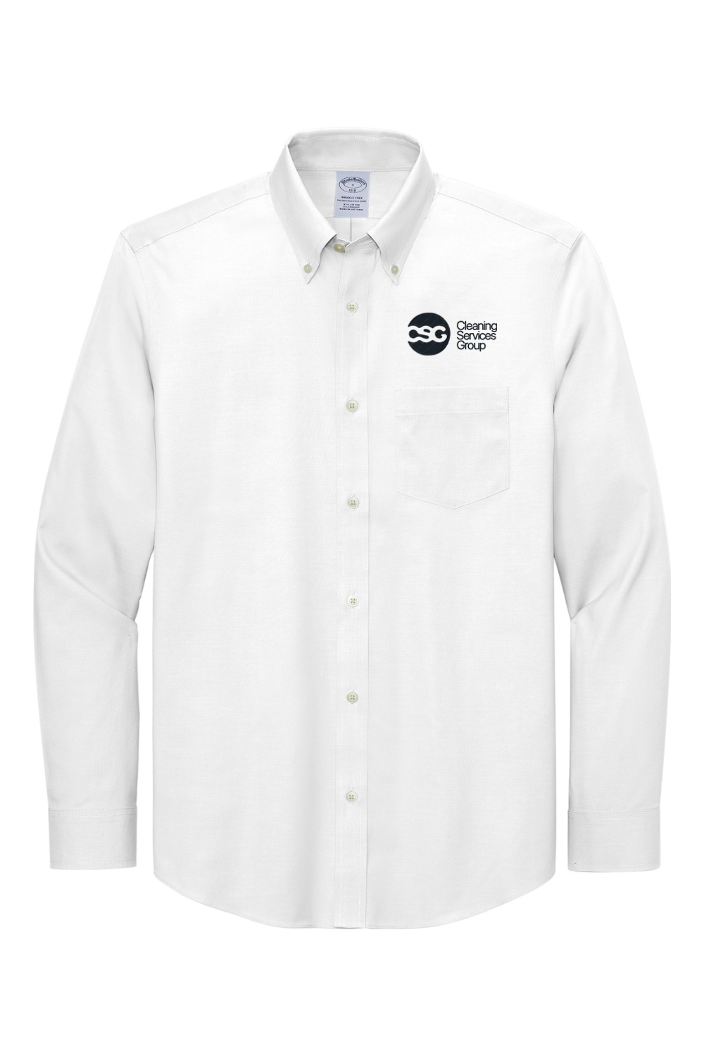 Brooks Brothers Wrinkle-Free Stretch Pinpoint Shirt