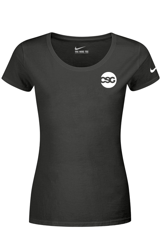 Nike Ladies Dri-FIT Cotton/Poly Scoop Neck Tee