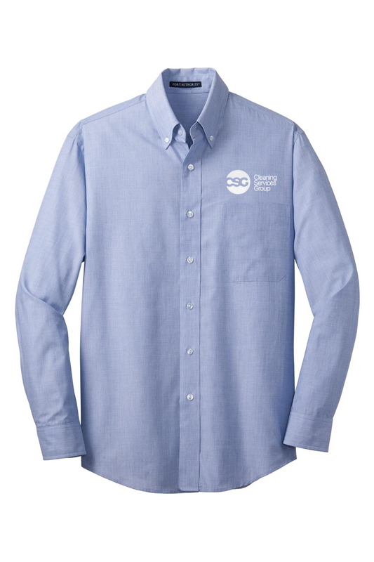Port Authority Crosshatch Easy Care Shirt